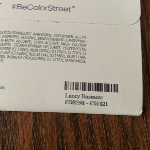 Color Street Lacey Business Nail Strips - Picture 5 of 5